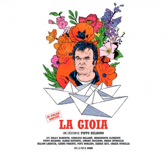 Paris - La Gioia - une création de Pippo Delbono auThéâtre du Rond-Point du 1 - 20 octobre 2019 