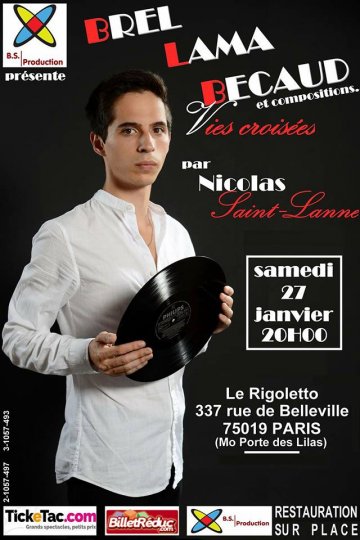 Nicolas Saint-Lanne en concert à Paris ! 